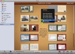iPhoto Save AS BOOK PDF Screencapture