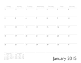 2015 Designer Calendar
