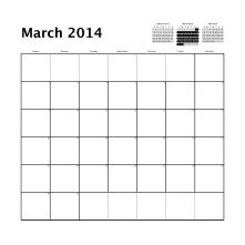 Simple Grid Square Calendar 2014.pdf #3