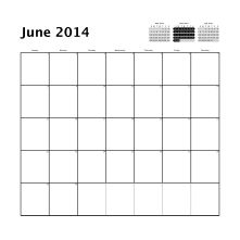 Simple Grid Square Calendar 2014.pdf #6