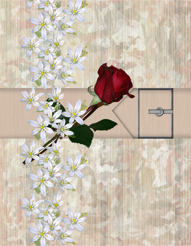 A touch of flowers Template