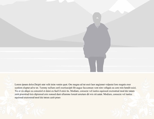 1 Image  - Lower Text