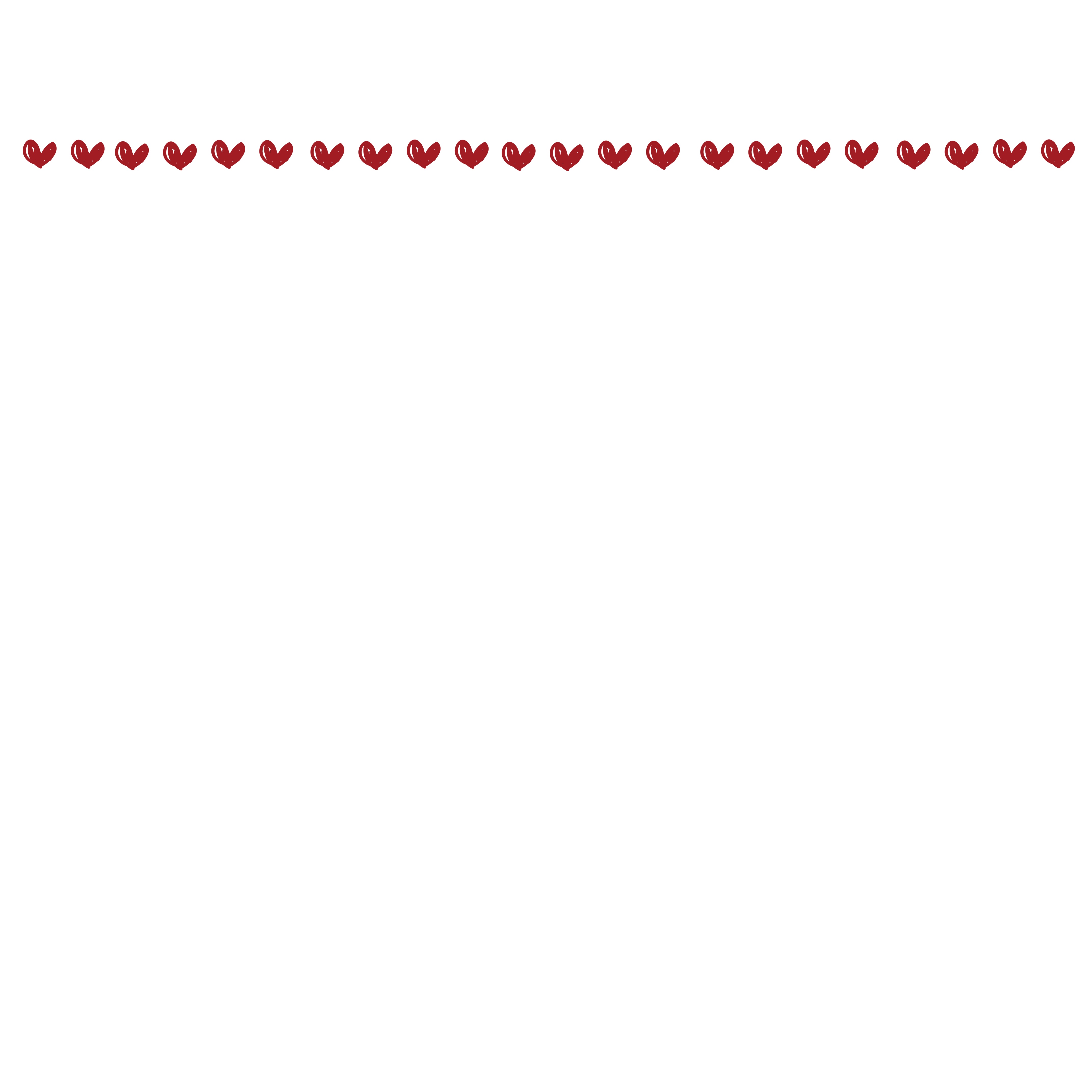 Top Only - Hearts - Red