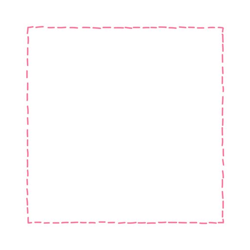 Border - Lines - Pink