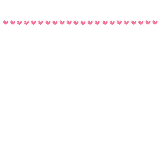 Top Only - Hearts - Pink
