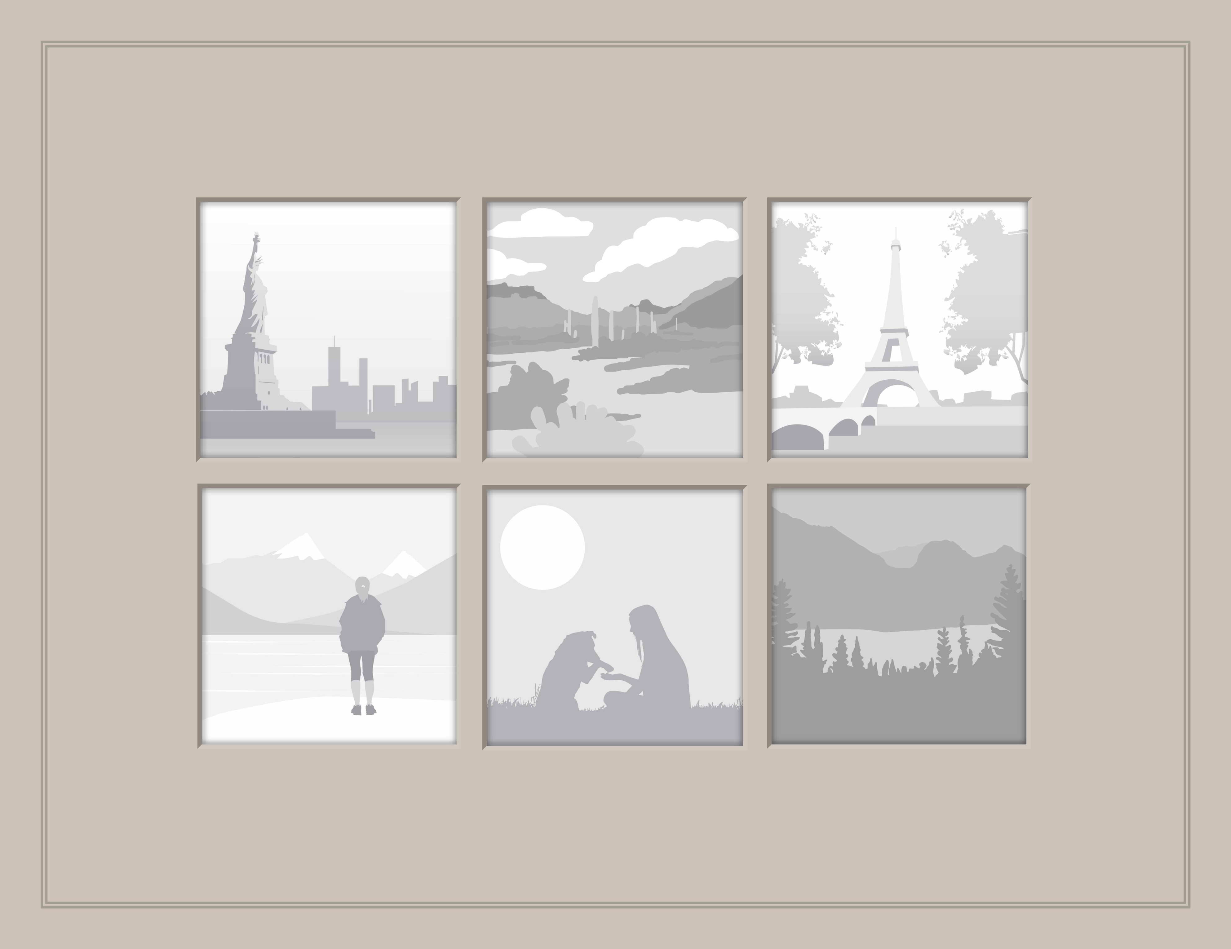 6 Square Photos