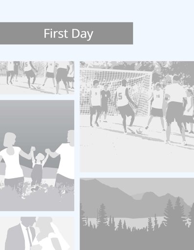 First Day Spread - Left