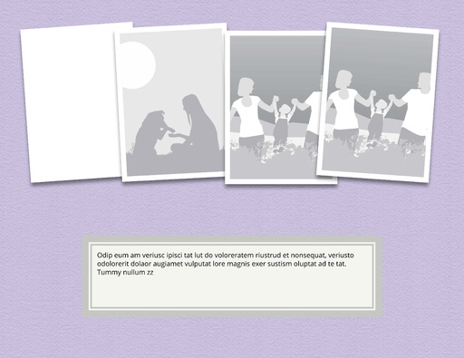 4 Images - Bottom Text 