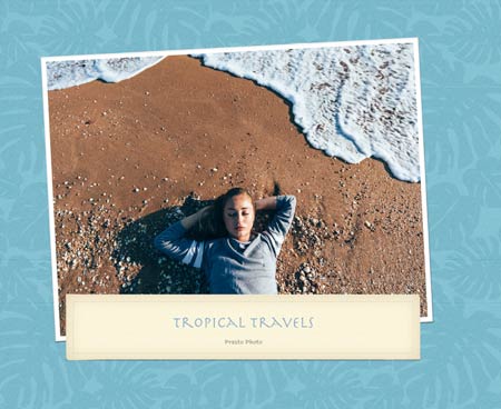 Tropical Travel Template