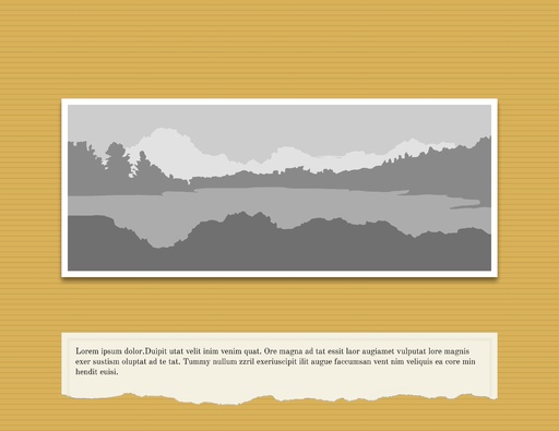 1 Image Panoramic+Text 