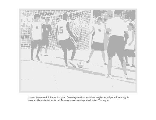 1-Up Landscape Text Bottom