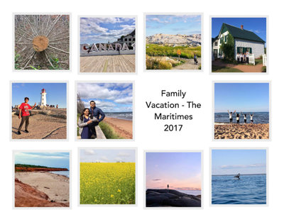 The Canadian Maritimes 2017 Family Trip
